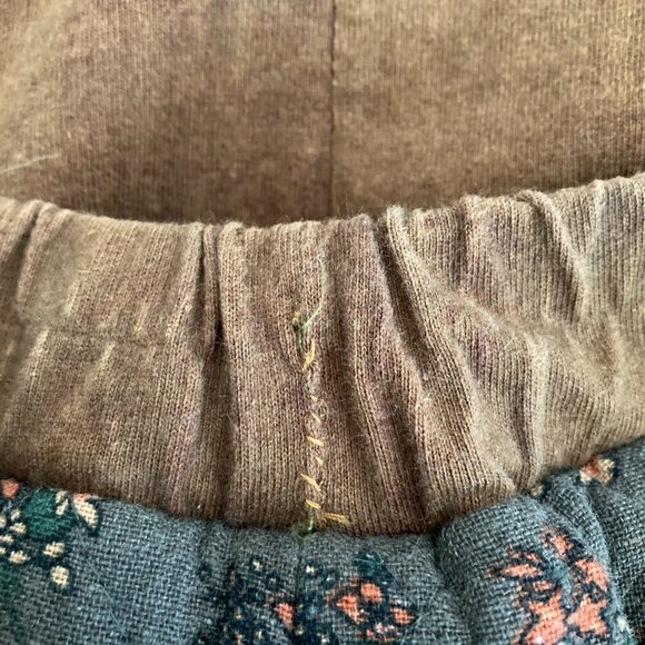 100% Cotton, Quilted, Warm Harem Pants, OS , cinamon color - Picture 11 of 11